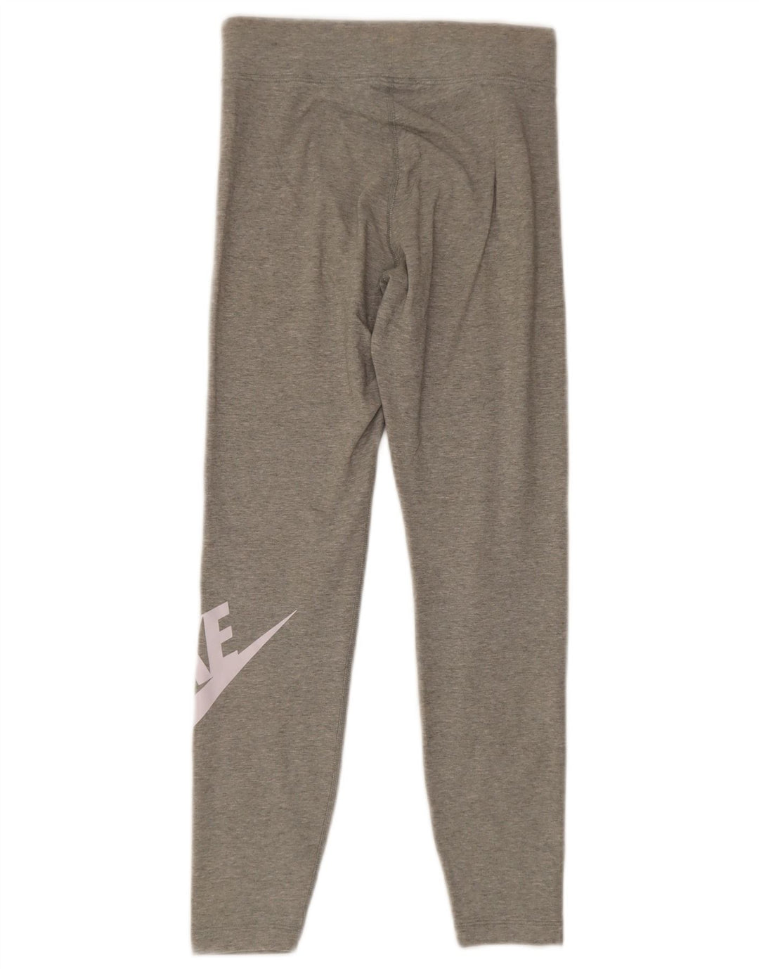 Leggings Nike Femininas Graphic UK 10 Pequenas Cinza Algodão