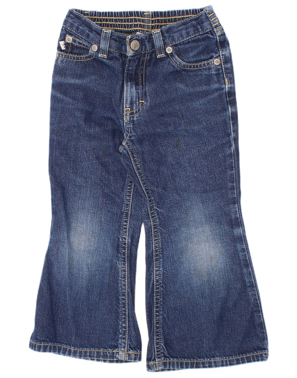 Jeans Tommy Hilfiger para meninas 2-3 anos W20 L14 azul algodão