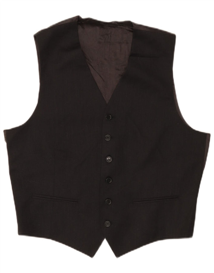 Colete Vintage Masculino Cinza Médio