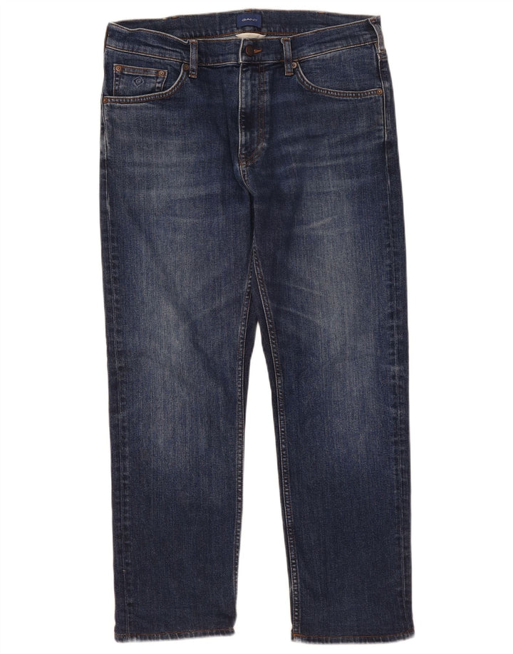 Jeans retos masculinos Gant W34 L30 azul