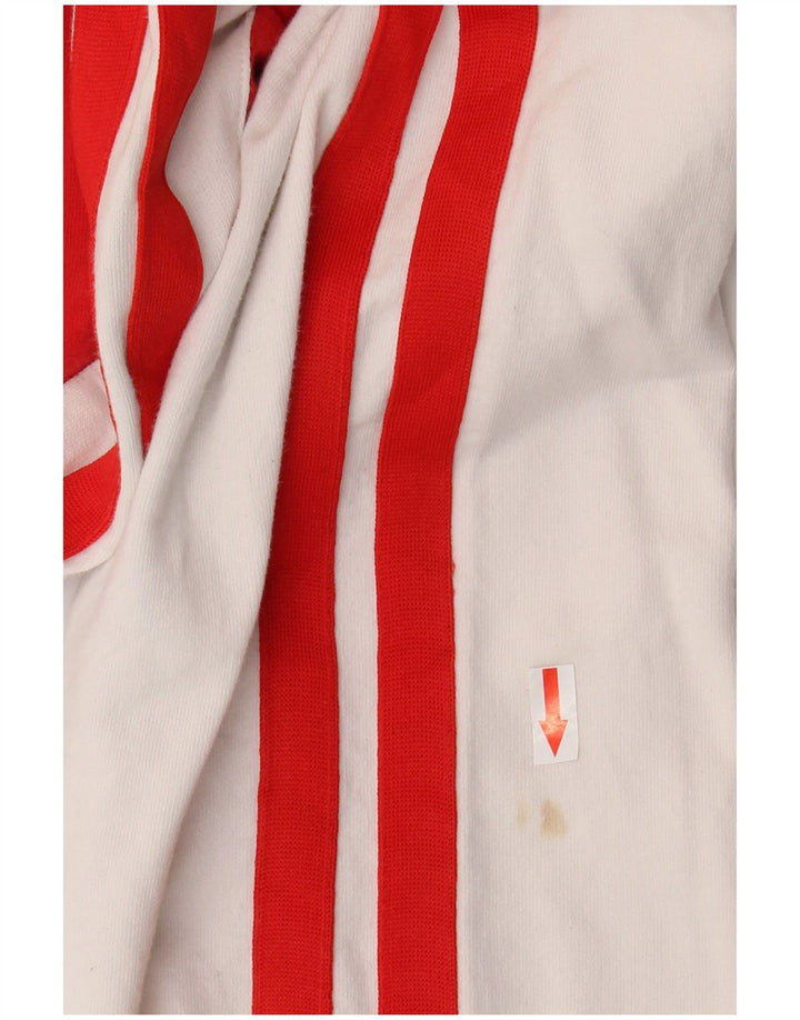 Lotto Mens Treino Top Jaqueta Grande Algodão Colorblock Vermelho