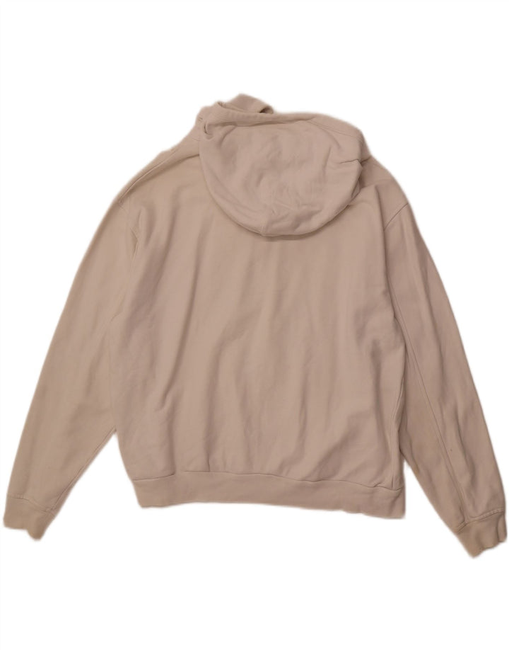 Suéter feminino com capuz gráfico oversized LEVI'S UK 14 Médio Off White
