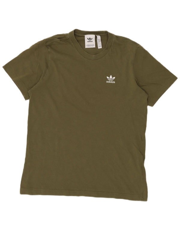 Camiseta Adidas Masculina Regular Graphic Top XS Algodão Cáqui