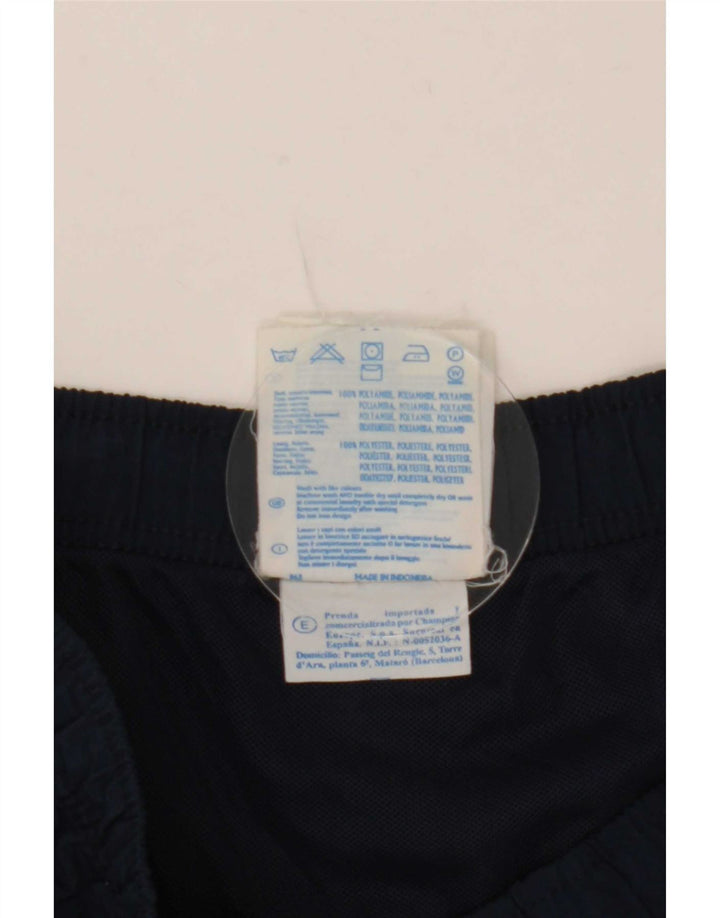 Shorts de natação masculino Champion grande azul marinho poliamida
