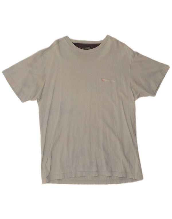 Camiseta masculina Champion XL azul algodão