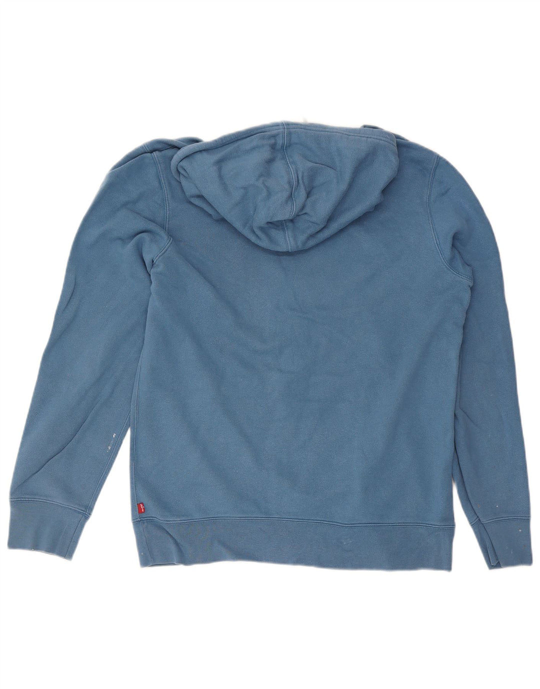 Suéter com capuz gráfico masculino Levi's grande algodão azul