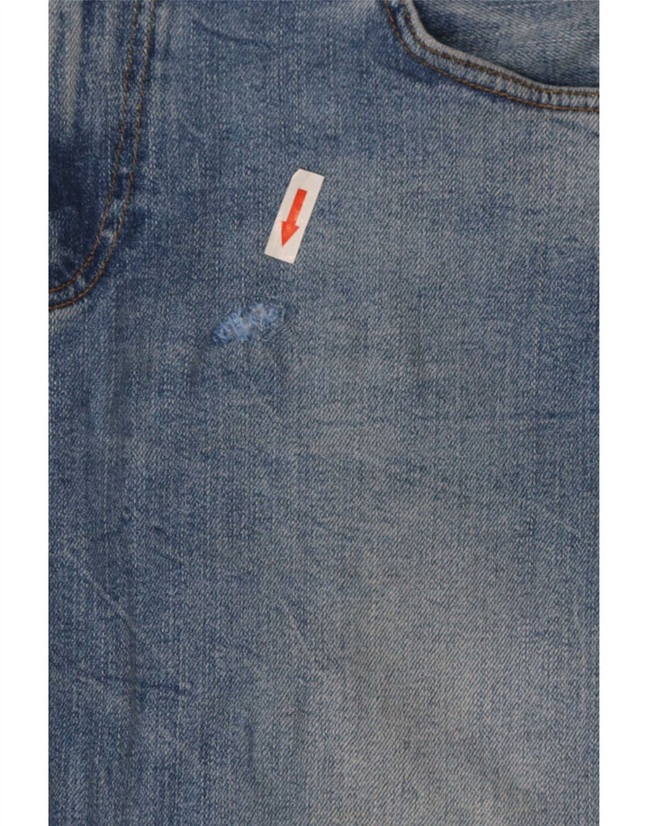 Tommy Hilfiger Masculino Slim Jeans W36 L30 Azul Algodão