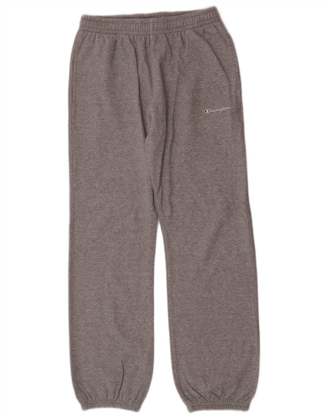 Calça esportiva masculina Champion Joggers de algodão cinza médio