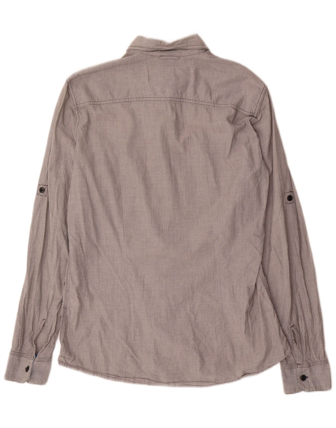 Camisa masculina O'Neill Slim Fit grande algodão cinza