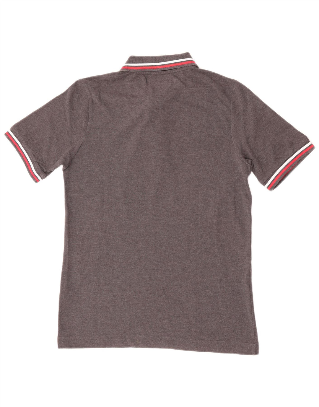 Camisa polo masculina Kappa pequena algodão cinza