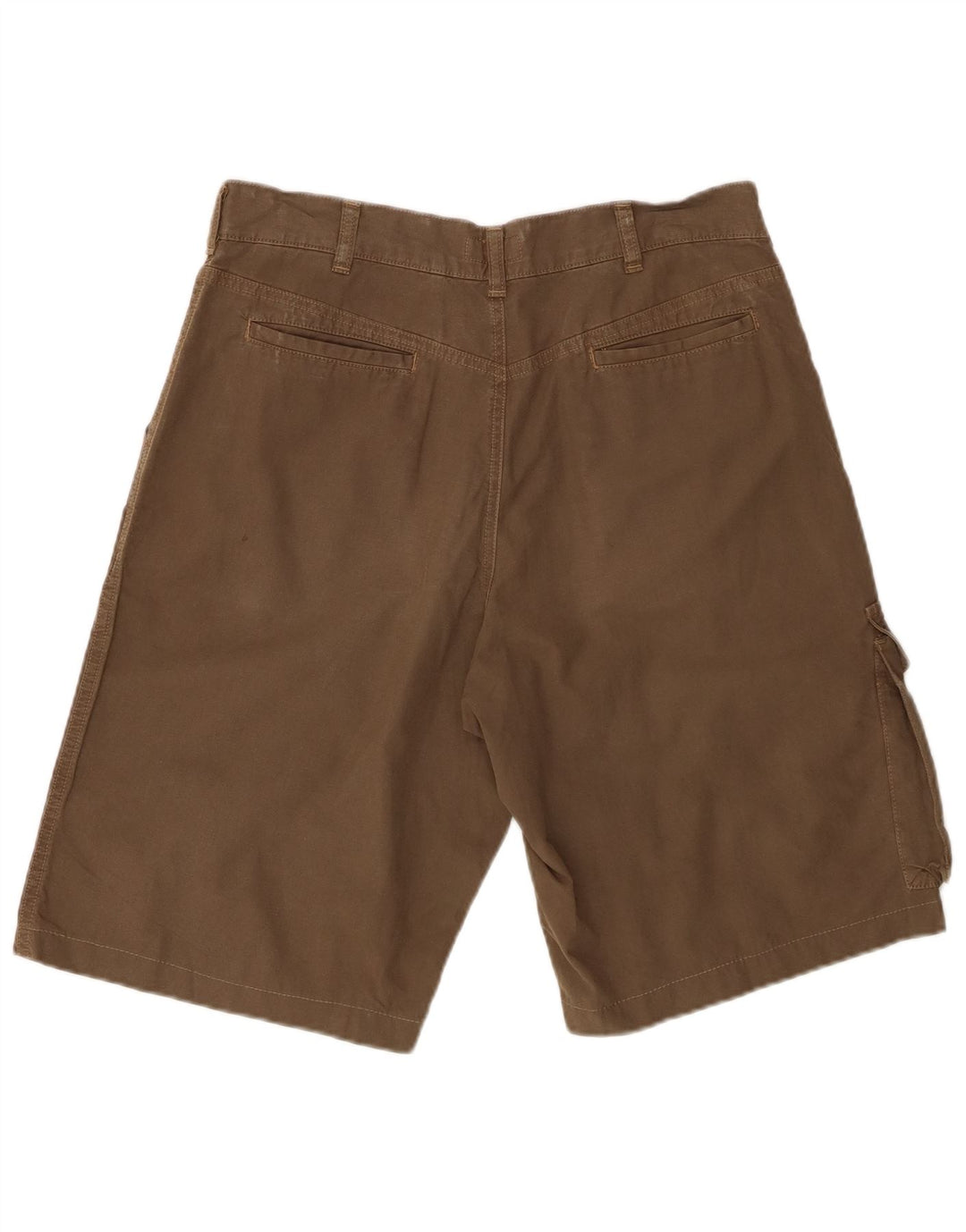 Armani Mens Cargo Shorts IT 46 Pequeno W30 Algodão Marrom
