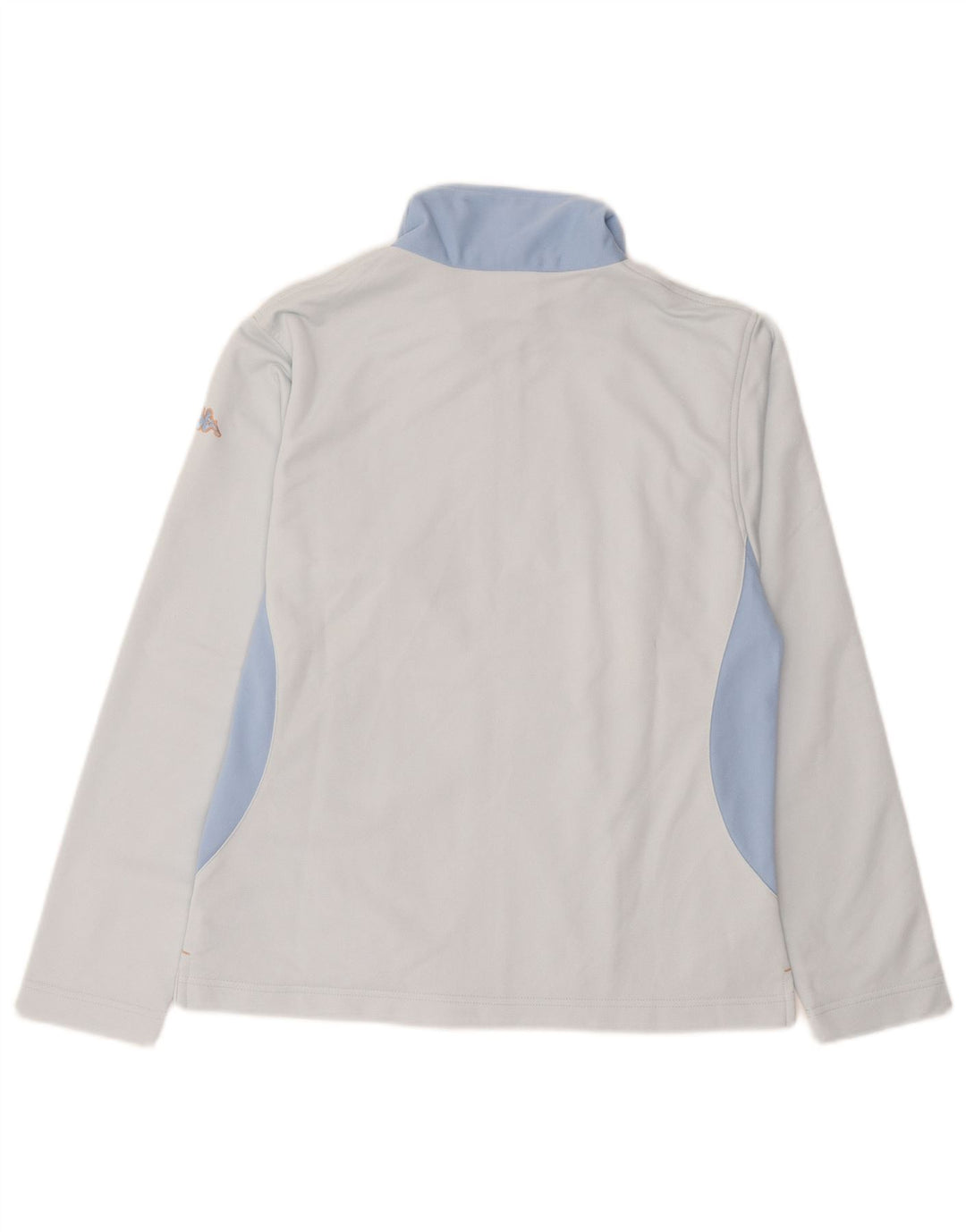 Jaqueta feminina KAPPA UK 16 grande bloco colorido azul poliéster