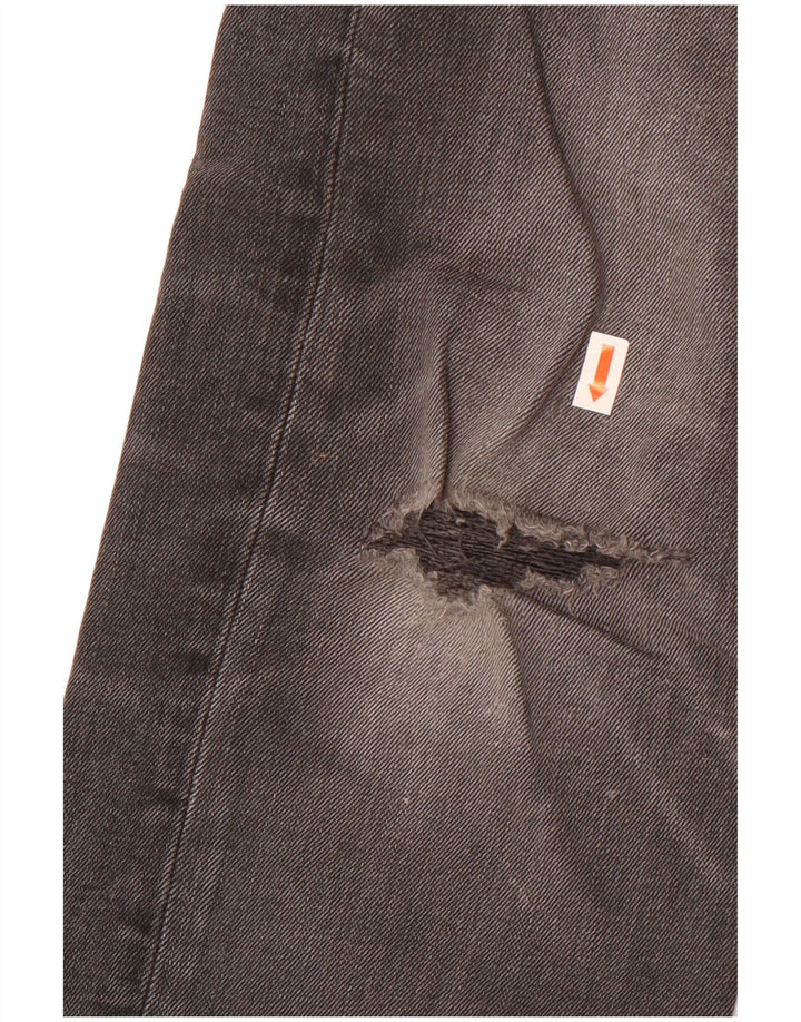 Lee Mens Luke Slim Jeans W32 L30 Algodão Cinza