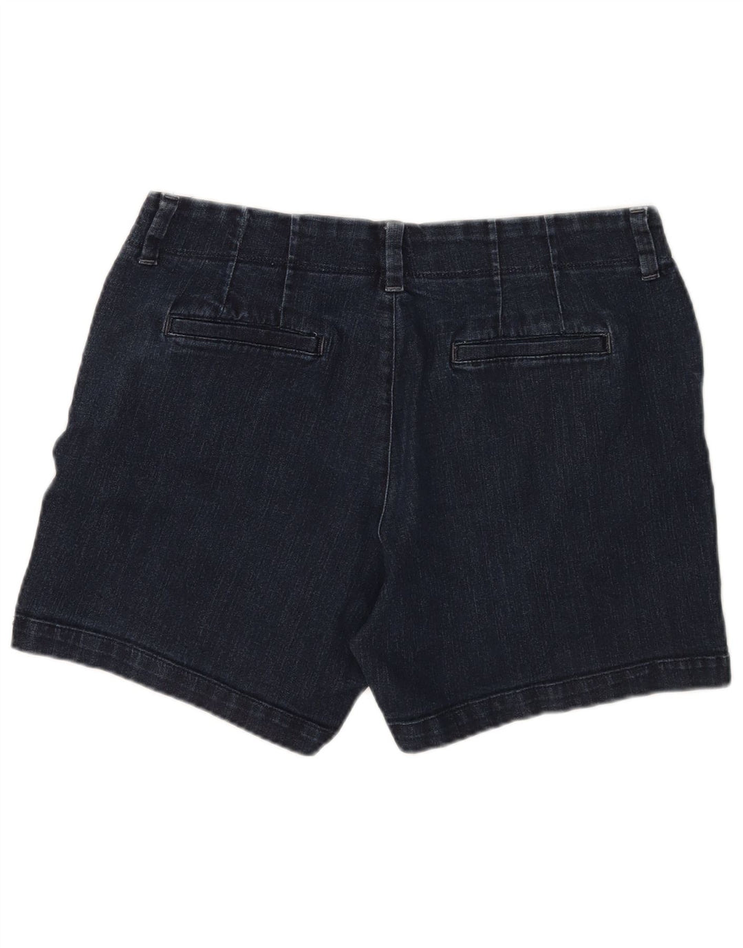 Shorts jeans feminino de cintura média LEE EUA 12 grande W34 algodão azul marinho