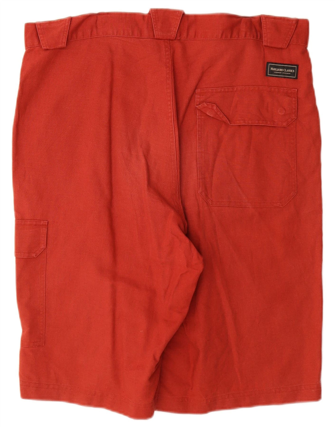 Shorts cargo masculino Marlboro Classics EU 54 2XL W34 linho vermelho