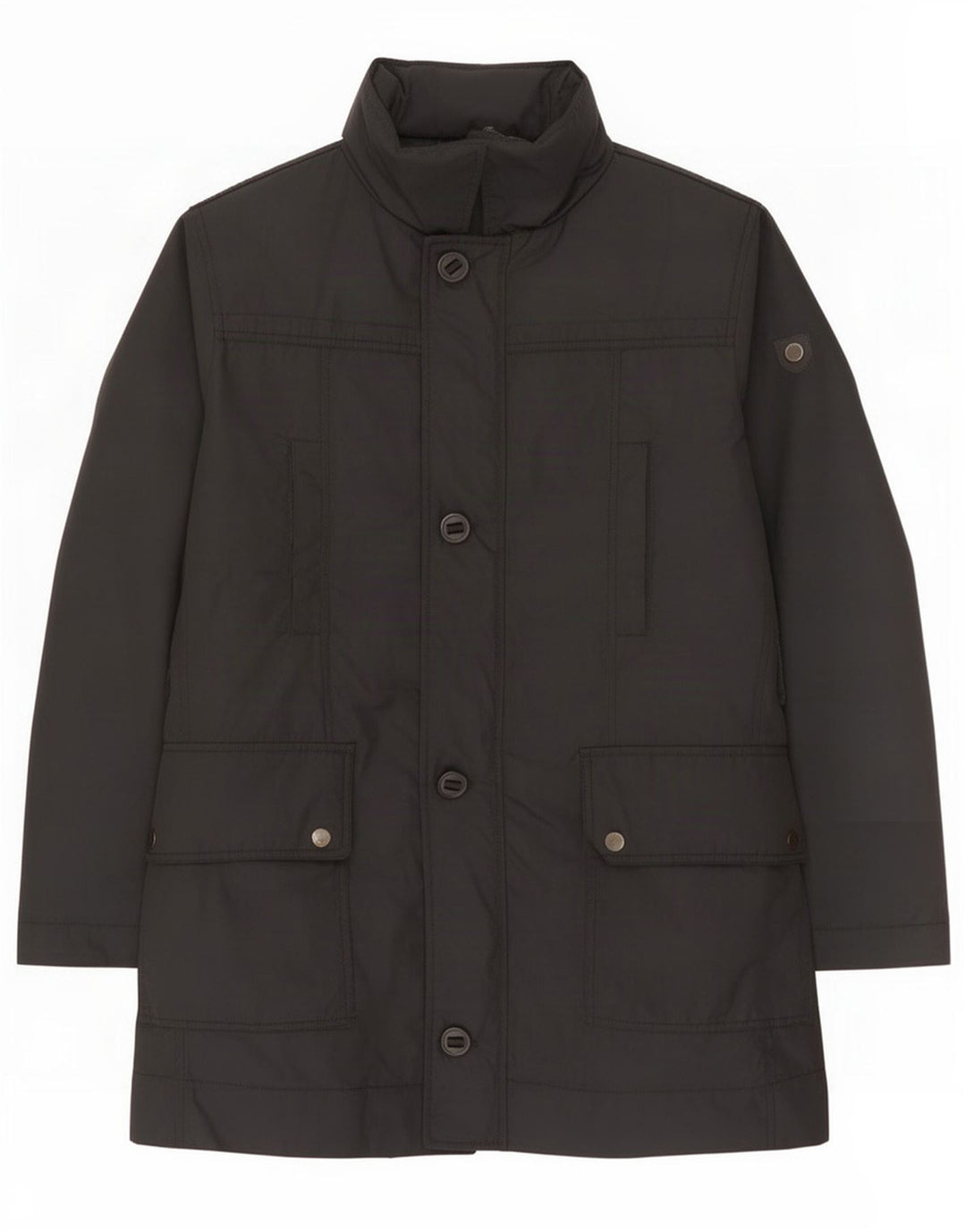 Casaco acolchoado masculino Zara UK 40 grande preto