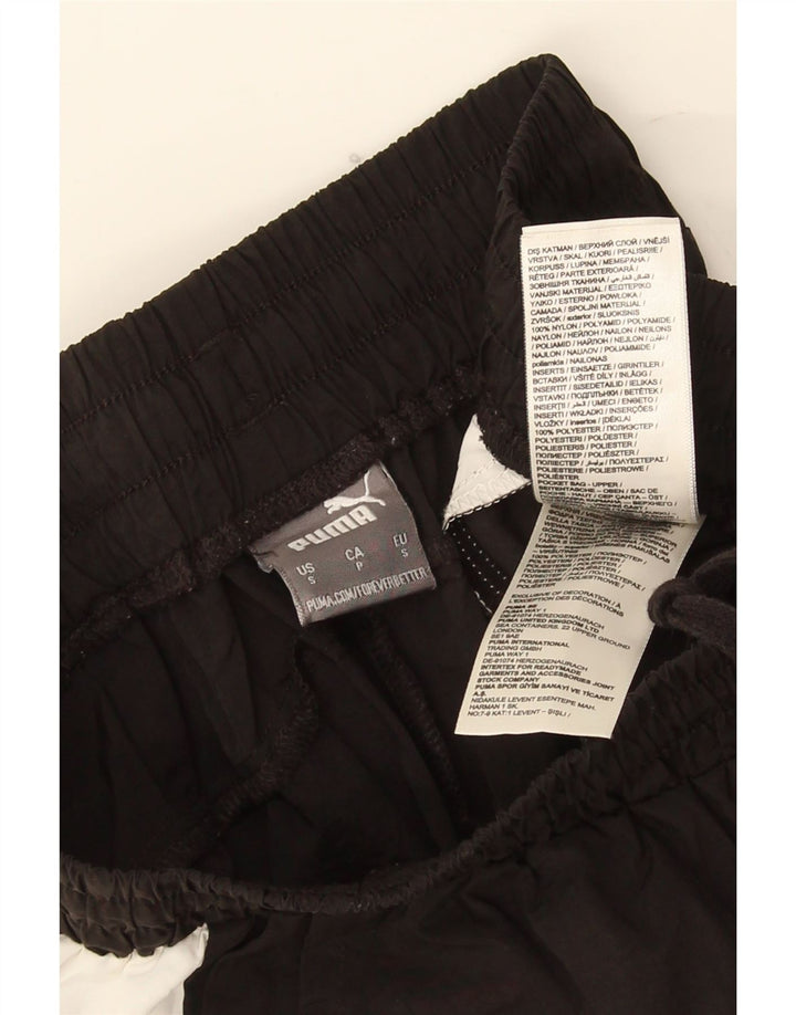 Puma Mens Graphic Sport Shorts Pequeno Poliéster Colorblock Preto