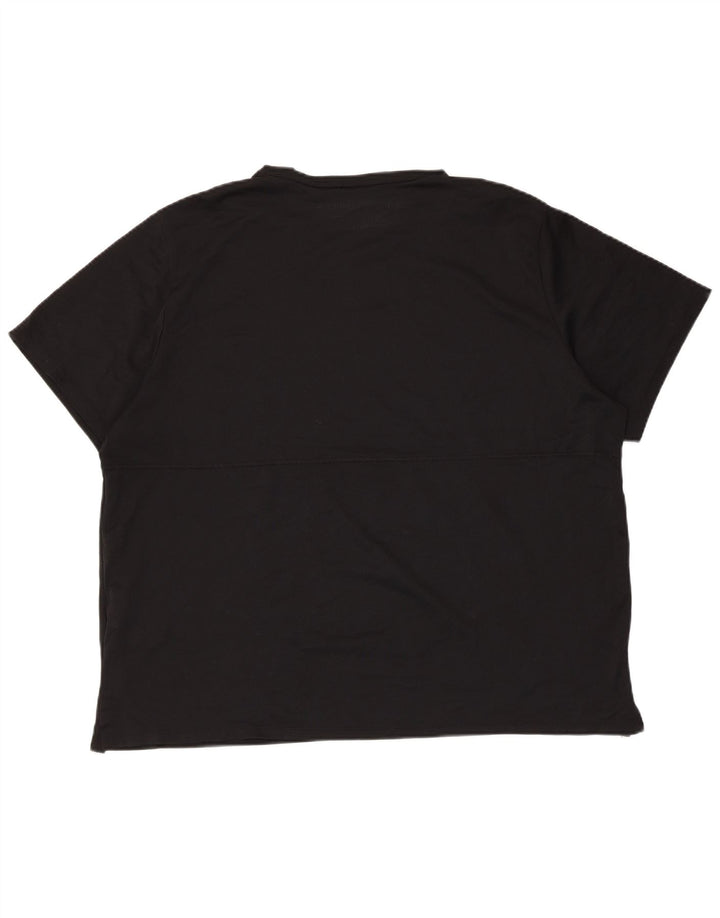 Camiseta masculina Nike Dri Fit Top 2XL poliéster preto