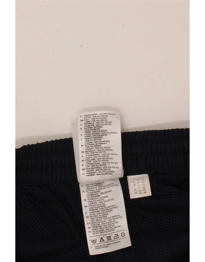 Adidas Mens Treino Calças Joggers Médio Azul Marinho Poliéster