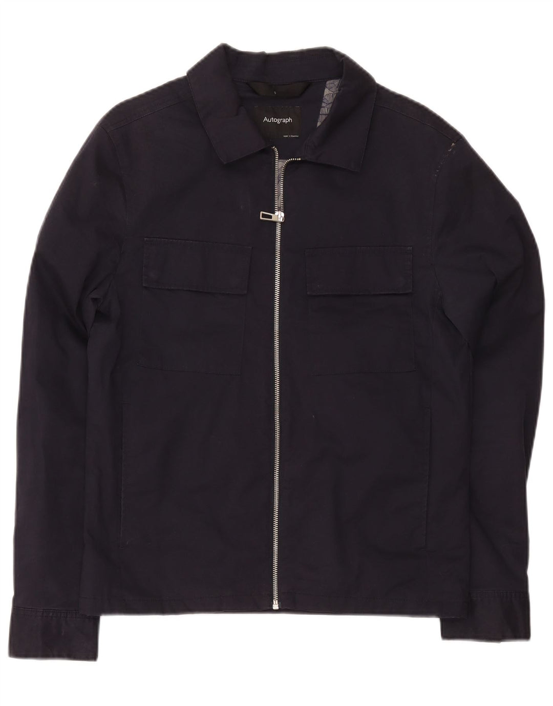 Jaqueta utilitária masculina Marks & Spencer UK 36 pequena azul marinho