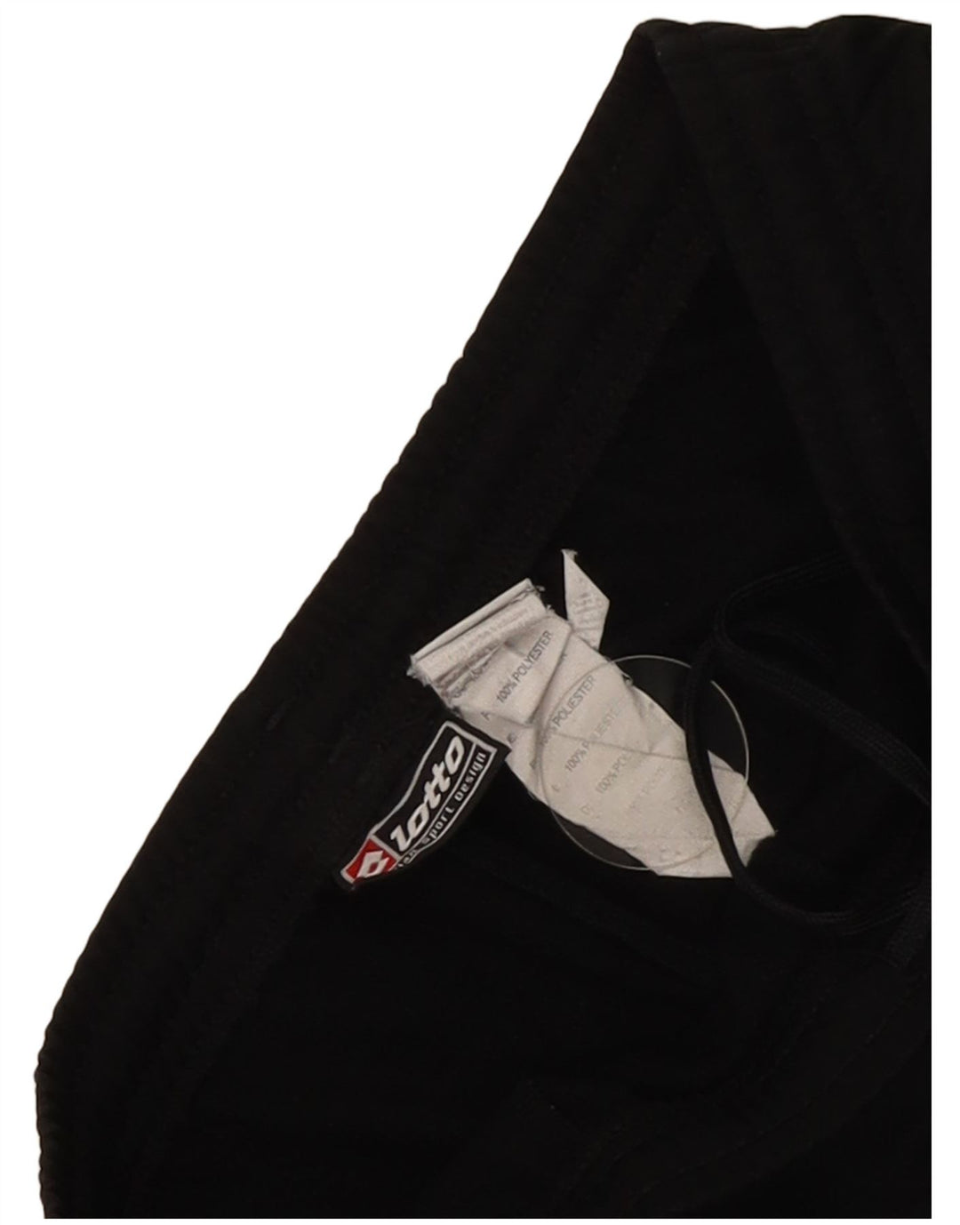 Calça de treino masculina Lotto Joggers XL poliéster preto