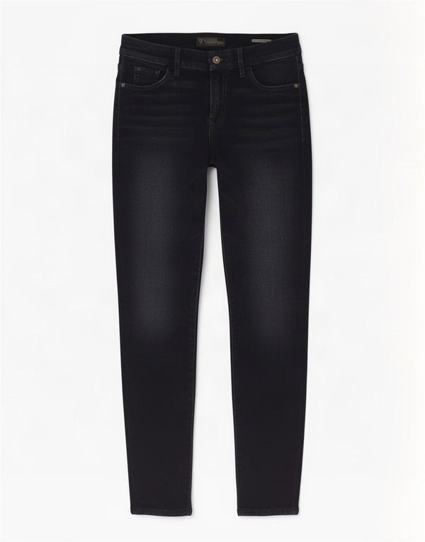 Guess Feminino Sophia Curvy Skinny Jeans W29 L29 Azul Marinho Algodão