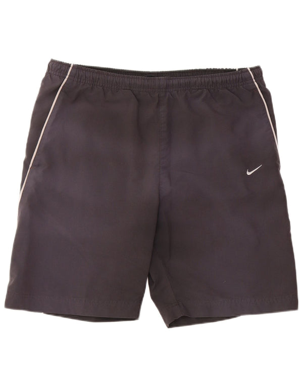 Shorts de natação masculino NIKE pequeno poliéster preto