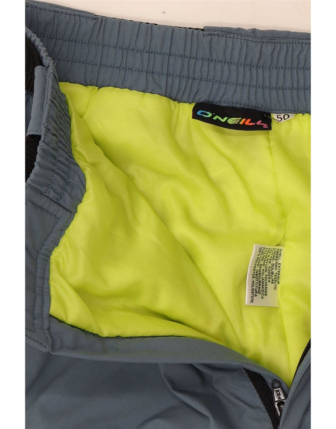 Conjunto de 2 peças O'Neill Mens Ski Graphic UK 38 Medium Orange Colourblock Nylon