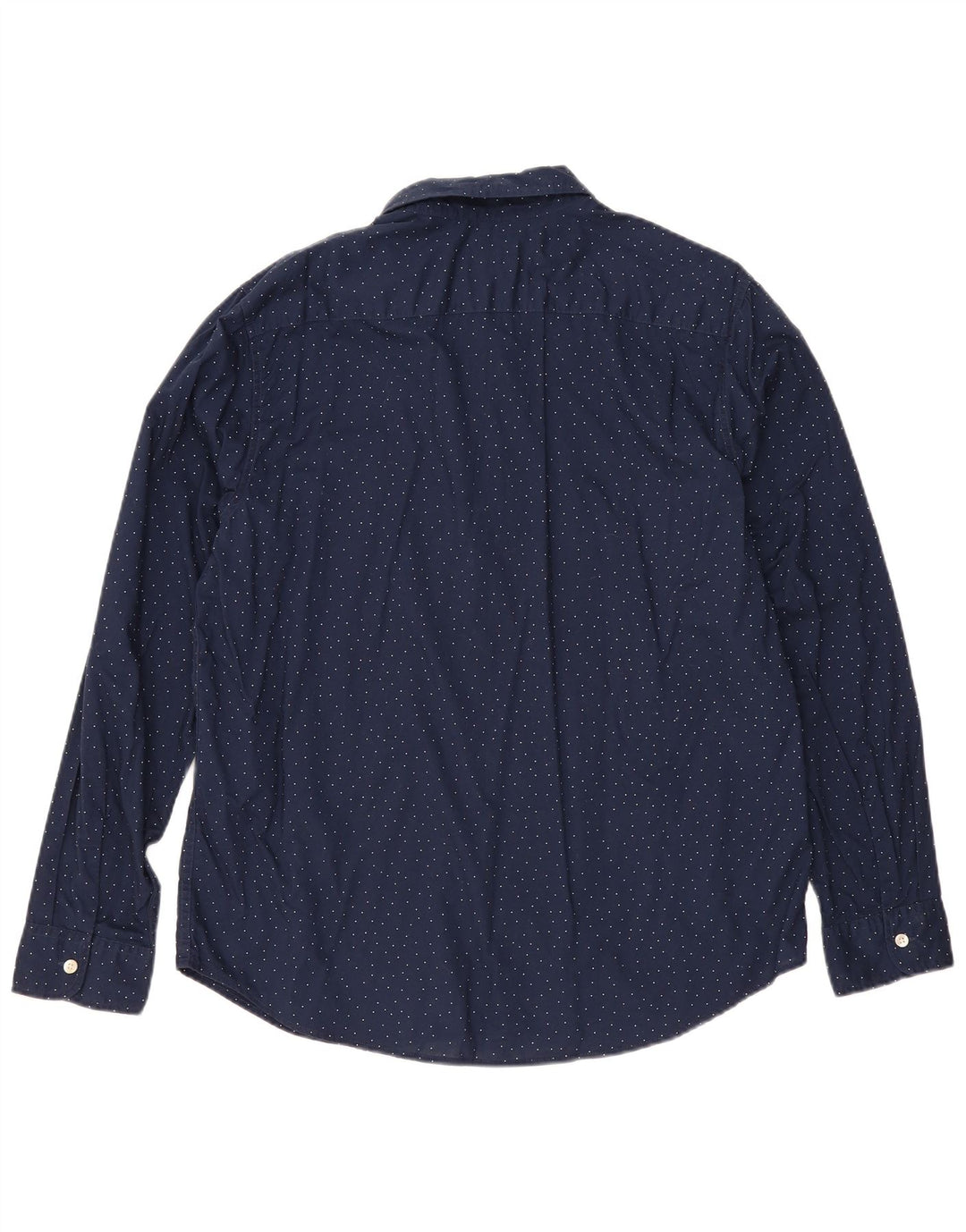 Camisa masculina Levi's XL azul marinho manchado algodão clássico