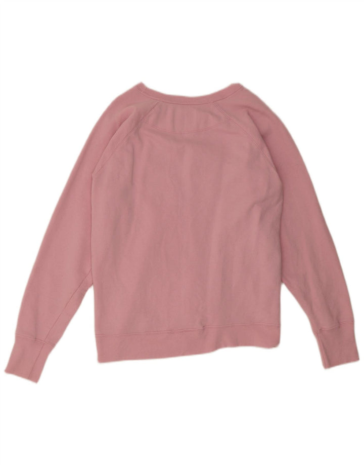 Jumper de moletom gráfico feminino Champion UK 16 grande poliéster rosa
