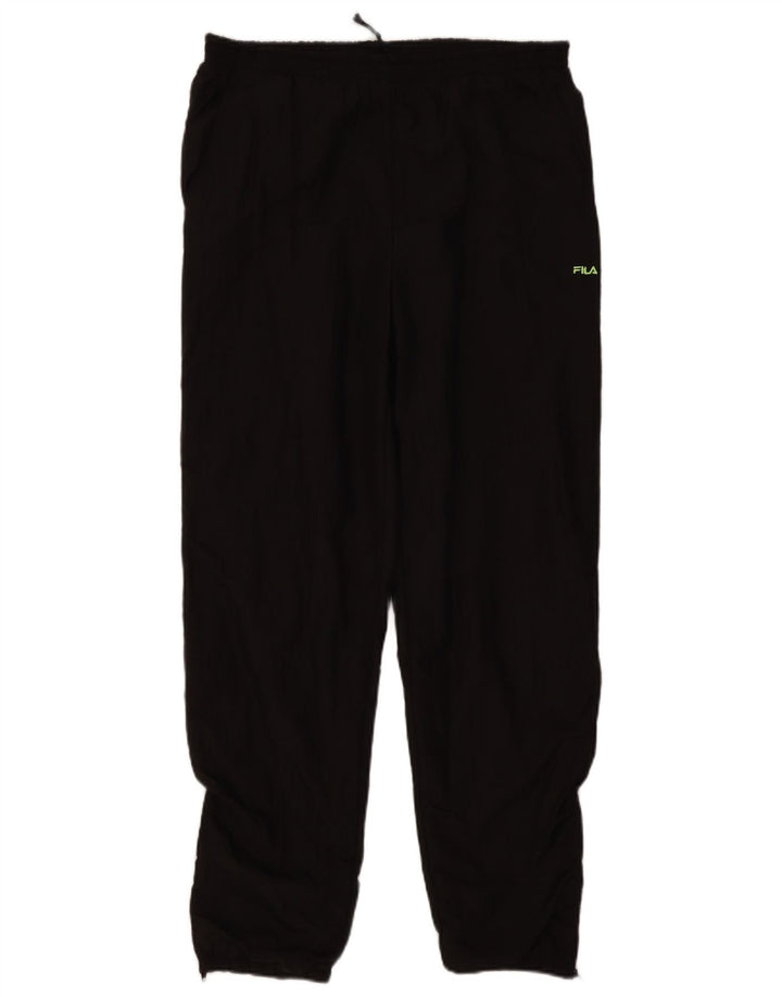 Calça de treino feminina Fila Joggers US 10 grande poliamida preta