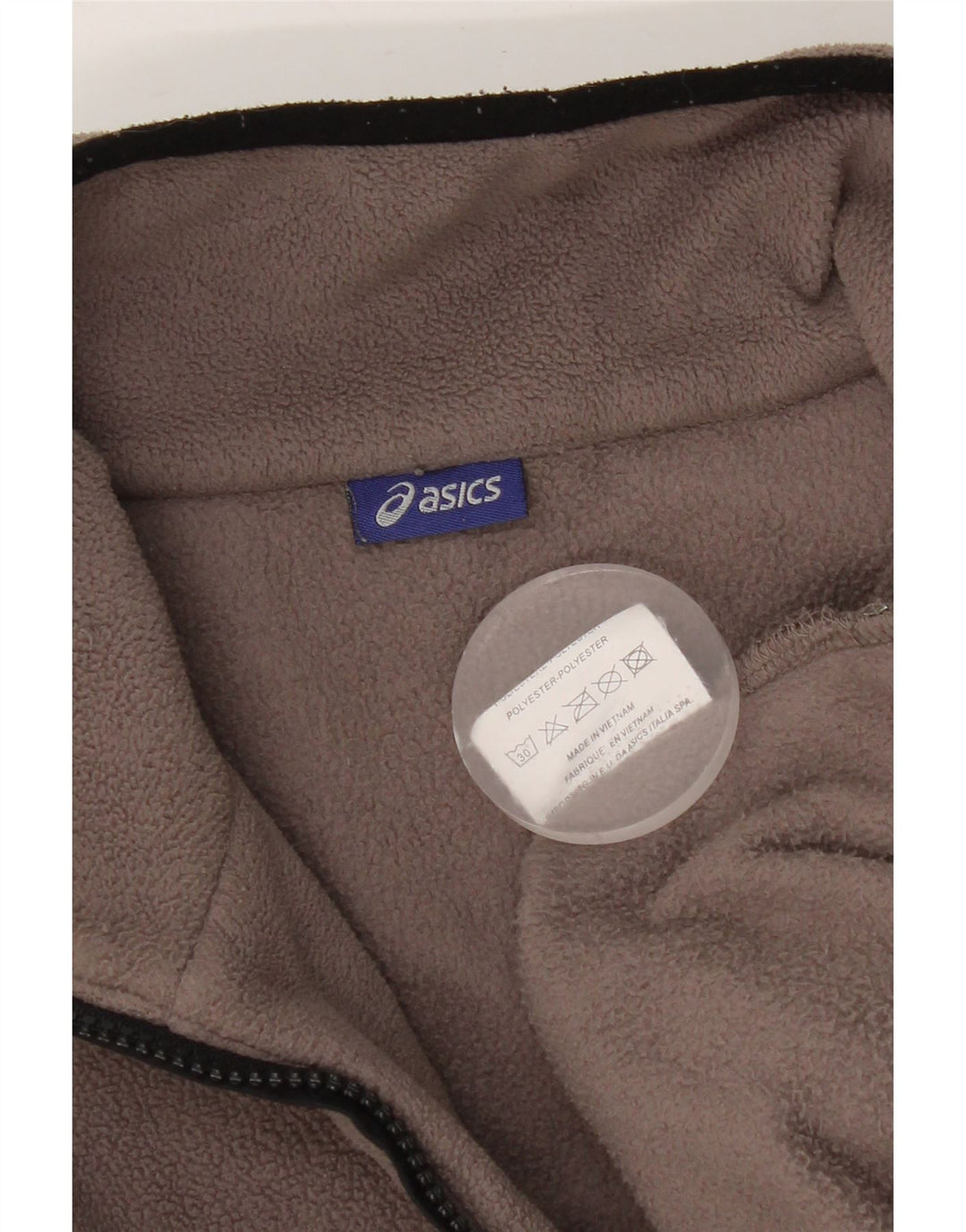 Asics Mens Fleece Jumper Médio Marrom Poliéster