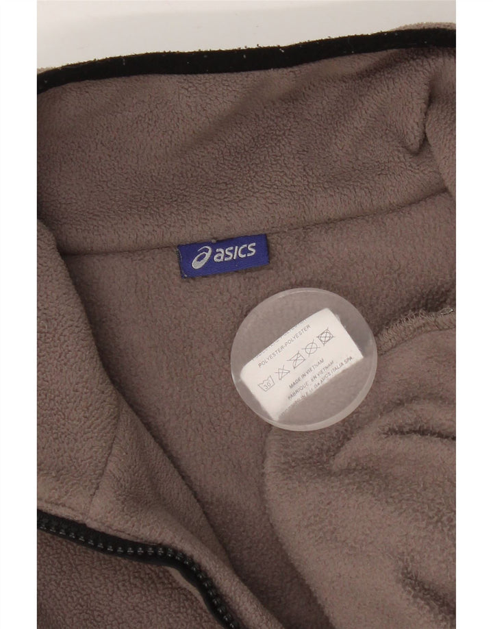 Asics Mens Fleece Jumper Médio Marrom Poliéster
