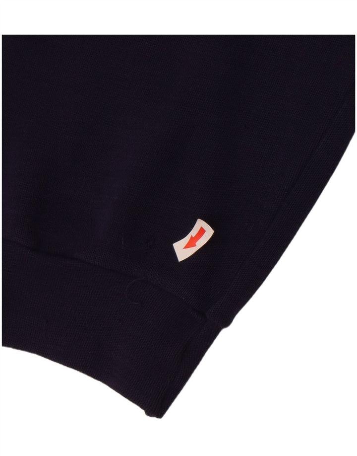 Casaco de treino masculino vintage pequeno colorblock vermelho
