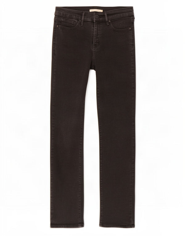 Calça jeans feminina Levi's 312 Shaping Slim W28 L32 algodão preto