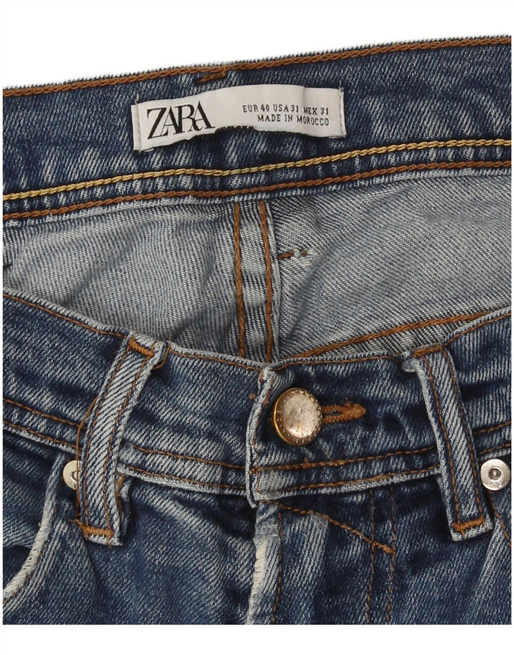Zara Jeans Skinny Masculino EU 40 Médio W31 L29 Azul