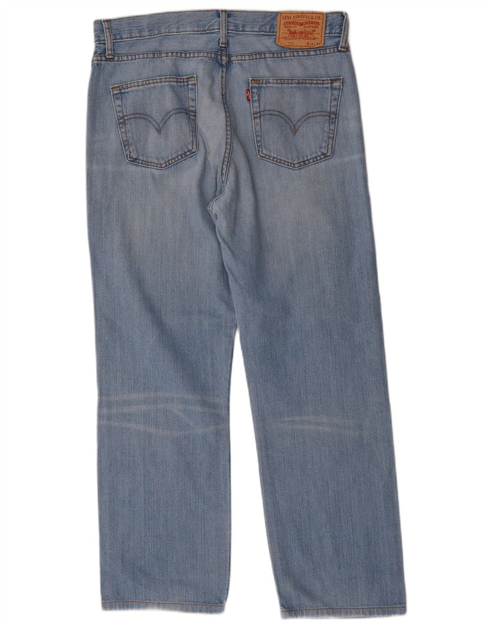 Jeans retos masculinos LEVI'S W34 L29 algodão azul