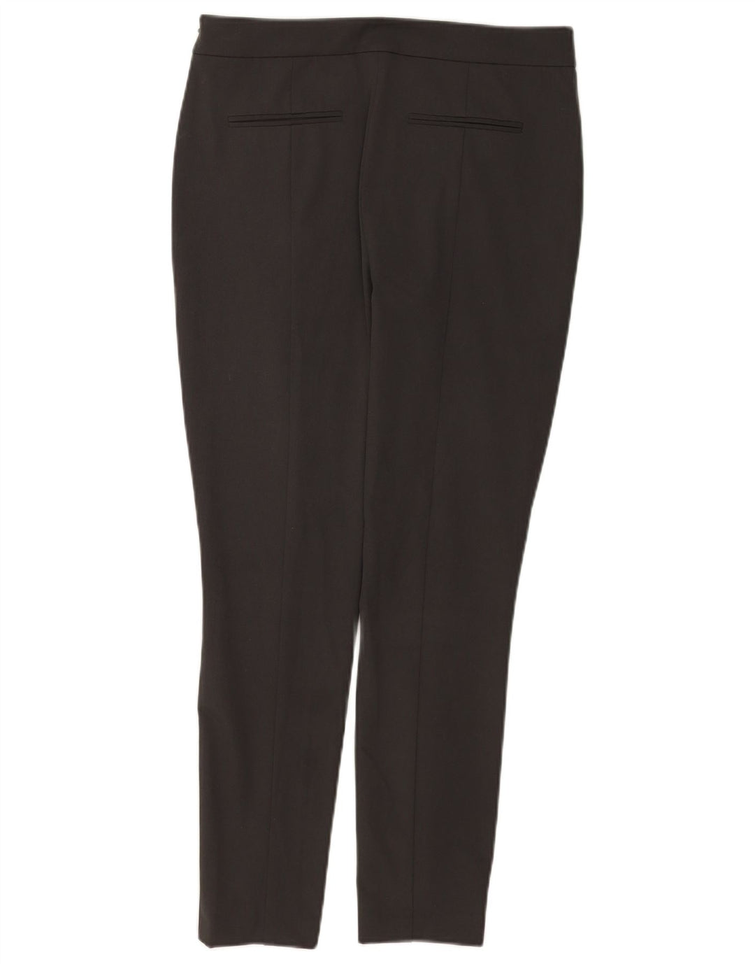 Calça Chino Slim Feminina REISS Reino Unido 12 Médio W30 L28 Poliéster Cinza