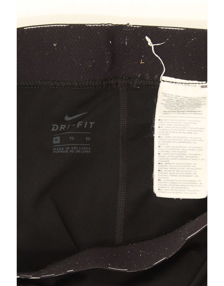 Leggings Nike Dri Fit Capri UK 18 XL Preto Poliéster