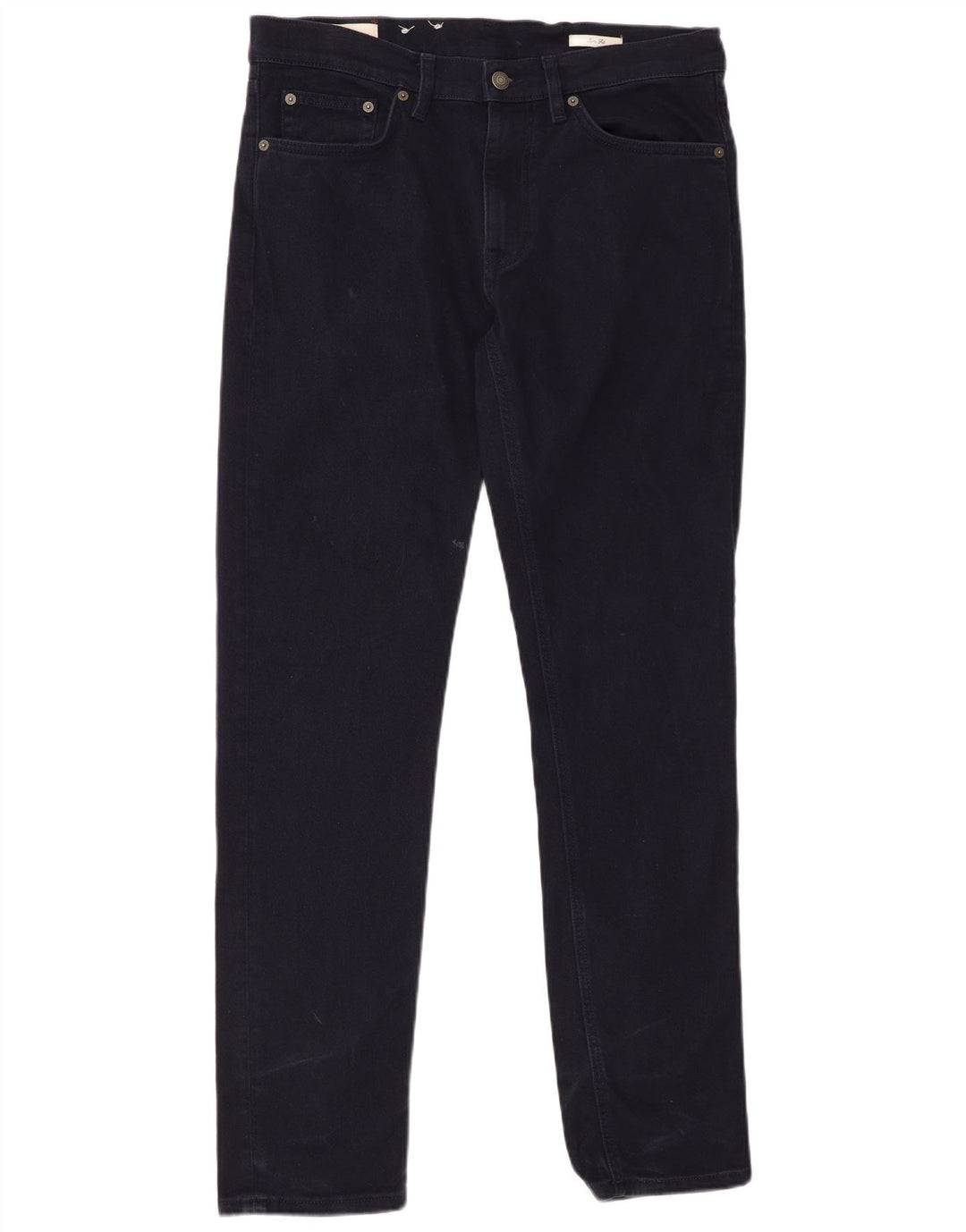 GANT Mens Slim Jeans W33 L32 Azul Marinho Algodão