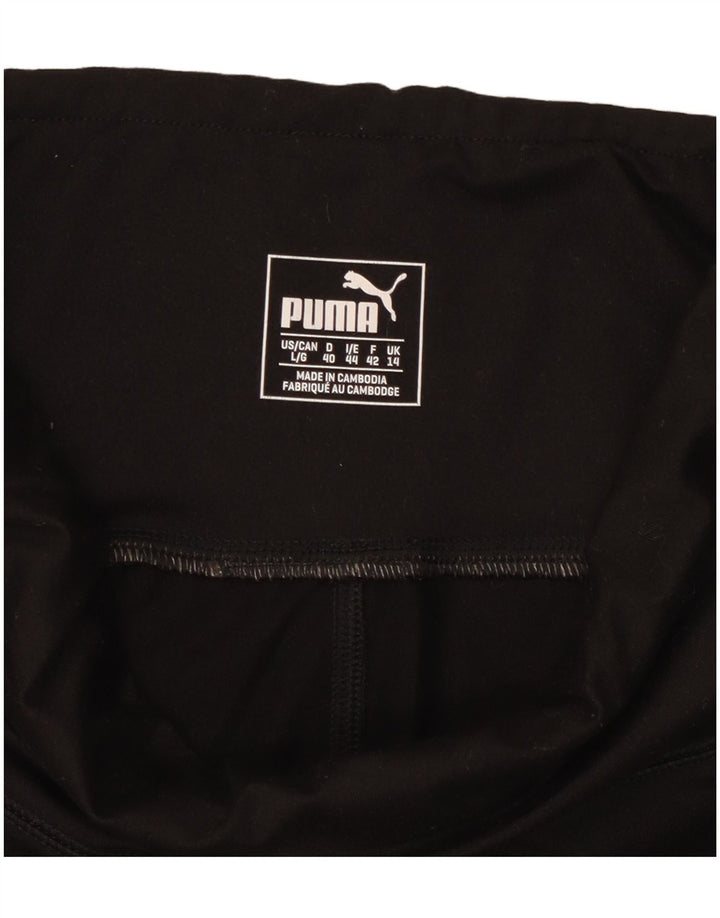 Leggings femininas PUMA UK 14 médio preto colorblock
