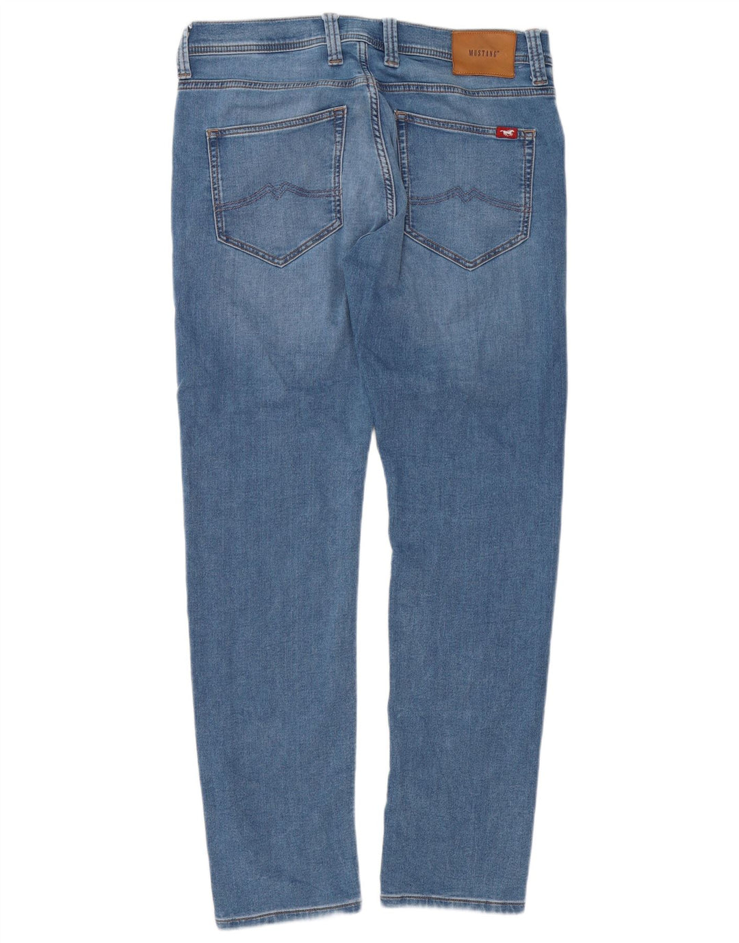 Jeans cônicos masculinos Mustang W32 L32 azul