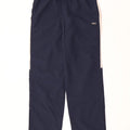 Calça de treino masculina Fila Graphic grande poliéster colorblock azul marinho