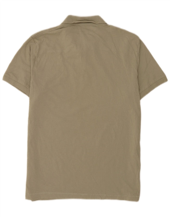 Camisa polo masculina French Connection grande algodão cáqui