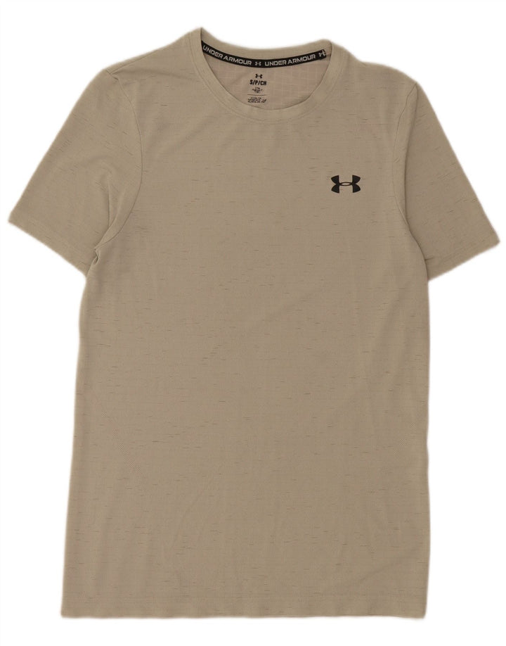 Camiseta masculina Under Armour pequena cinza