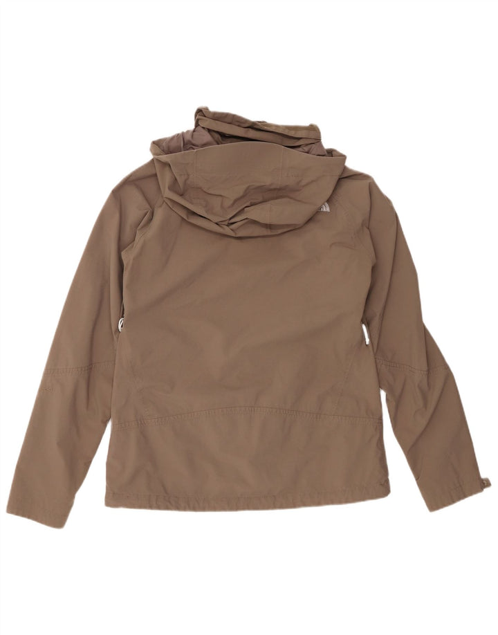 Jaqueta de chuva feminina com capuz THE NORTH FACE Reino Unido 14 nylon cinza médio