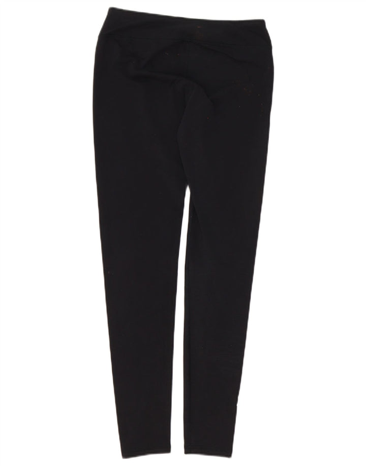 Under Armour Womens Graphic Leggings UK 10 Pequeno Algodão Preto