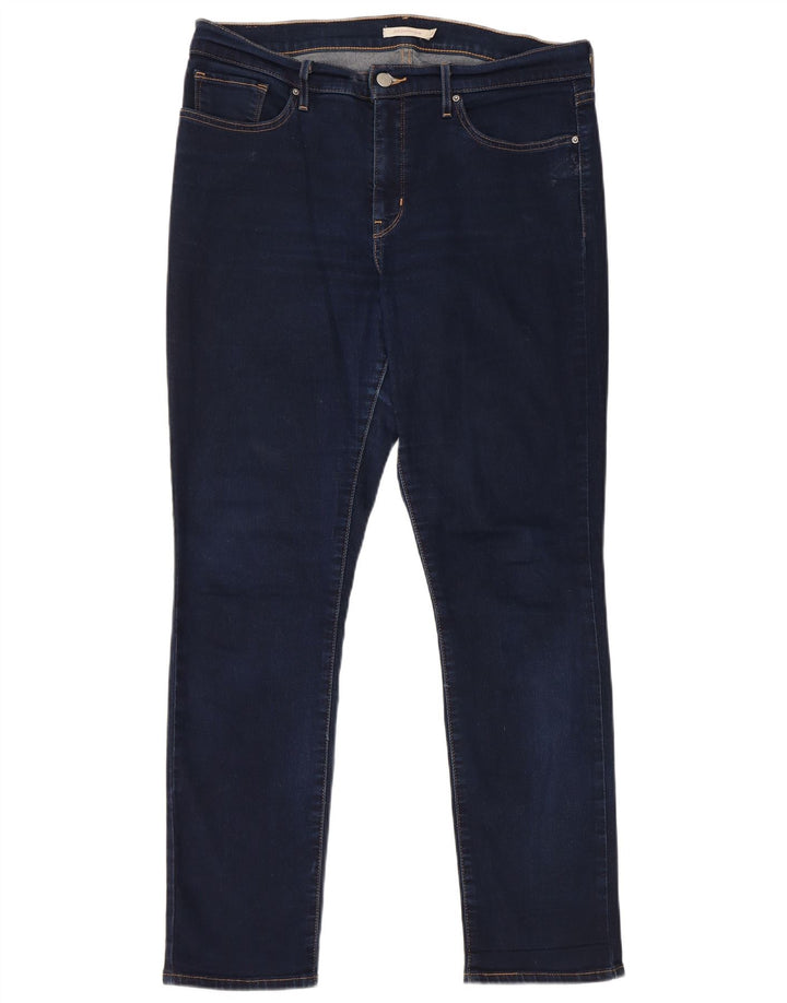 Calça jeans feminina Levi's 312 Shaping Slim W32 L30 azul algodão