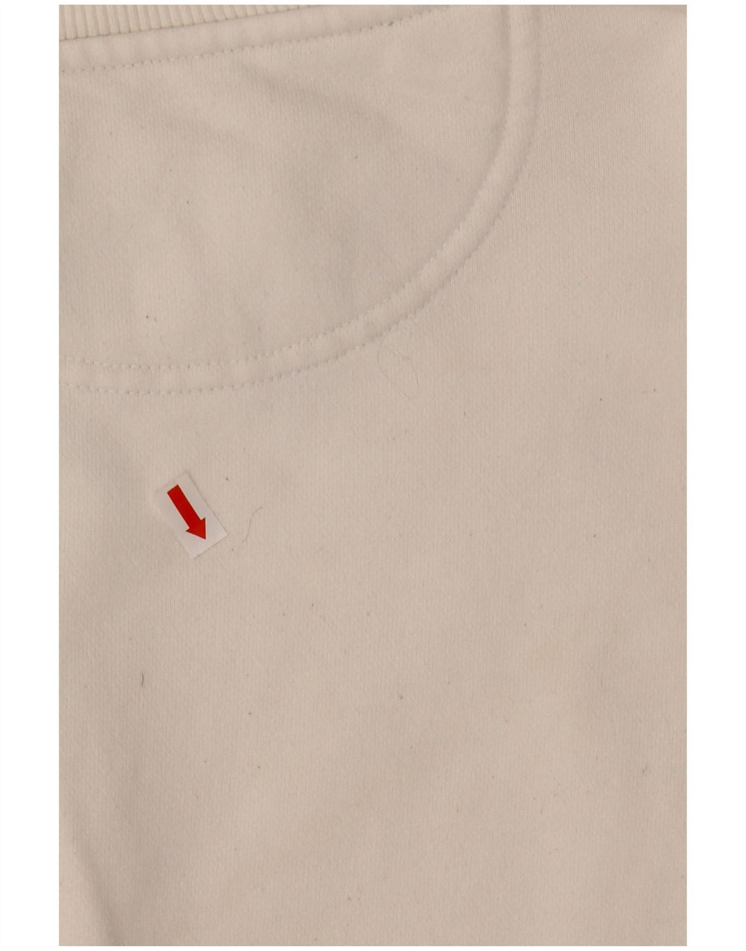 CHAMPION Suéter feminino gráfico oversized com capuz Reino Unido 16 grande branco