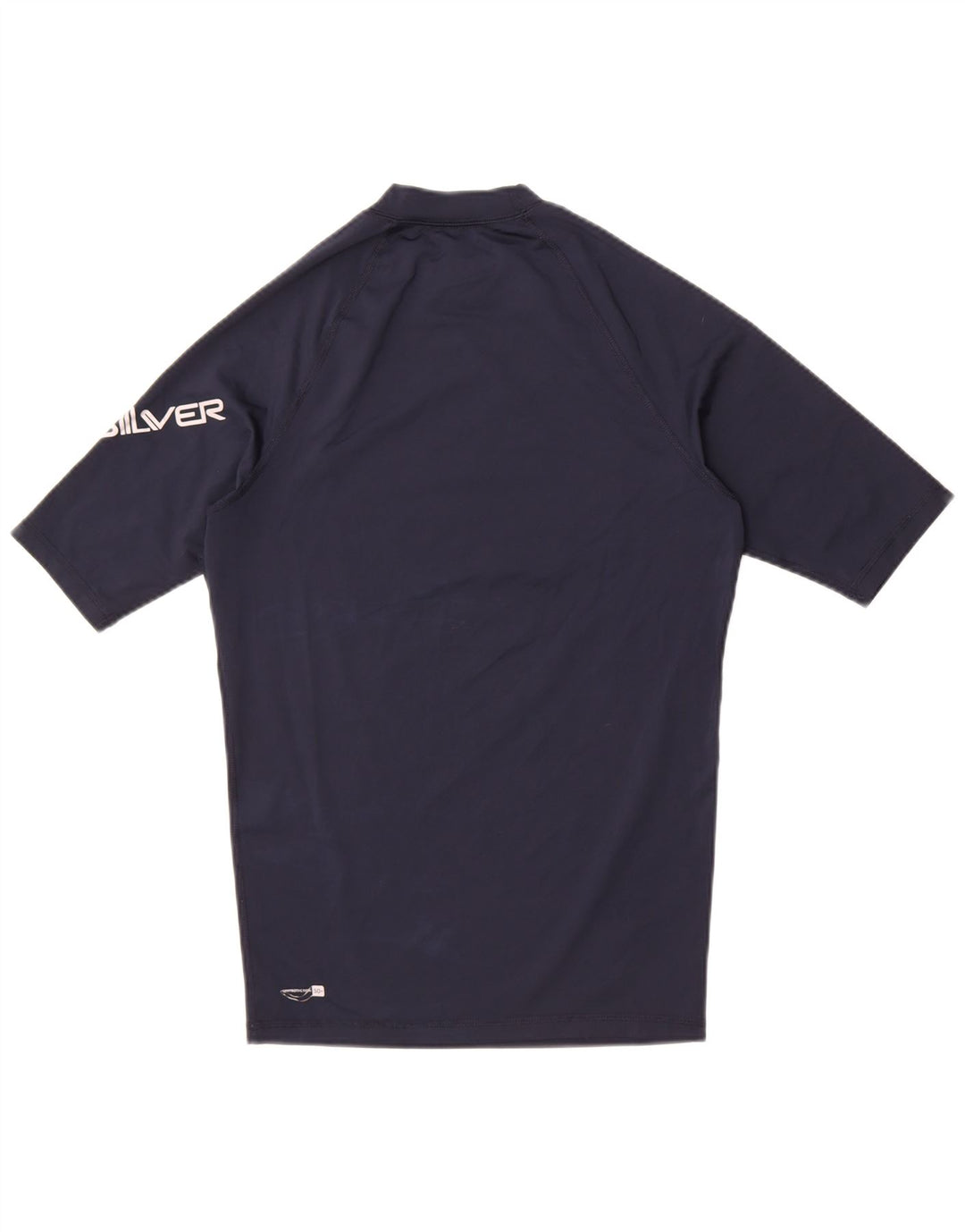 Camiseta gráfica masculina Quiksilver Top médio azul marinho